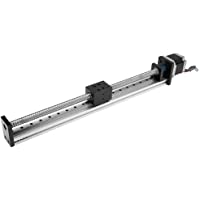 Akozon - Guía de deslizamiento lineal de husillo de bolas- recorrido efectivo de 400 mm- para motor NEMA 23- tornillo M4